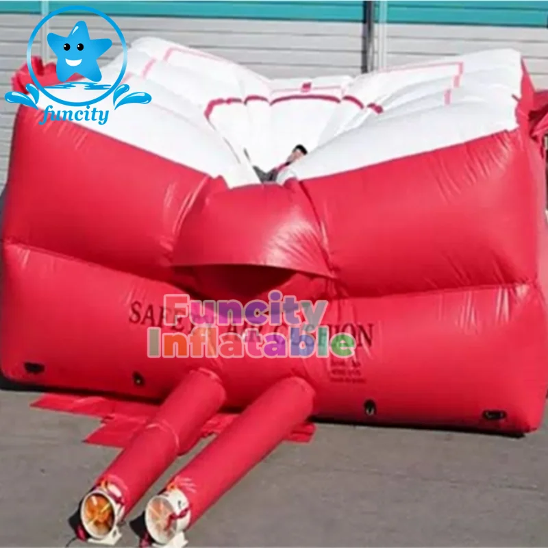 Freestyle Trampoline Park Air Cushion For Lifesaving Inflatable Airbag Landing