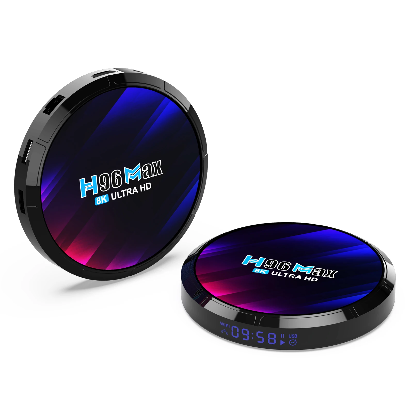 Android 13.0 TV Box with RK3528 Chip 4GB RAM Quad Core Processor 8K Video Decoding WiFi 6 3D Smart Features OTA Set Top Box