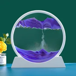 Creative Liquid Decompression Small Decoration Quicksand Painting Home Decoration Gift Sand Art Timer Hourglass