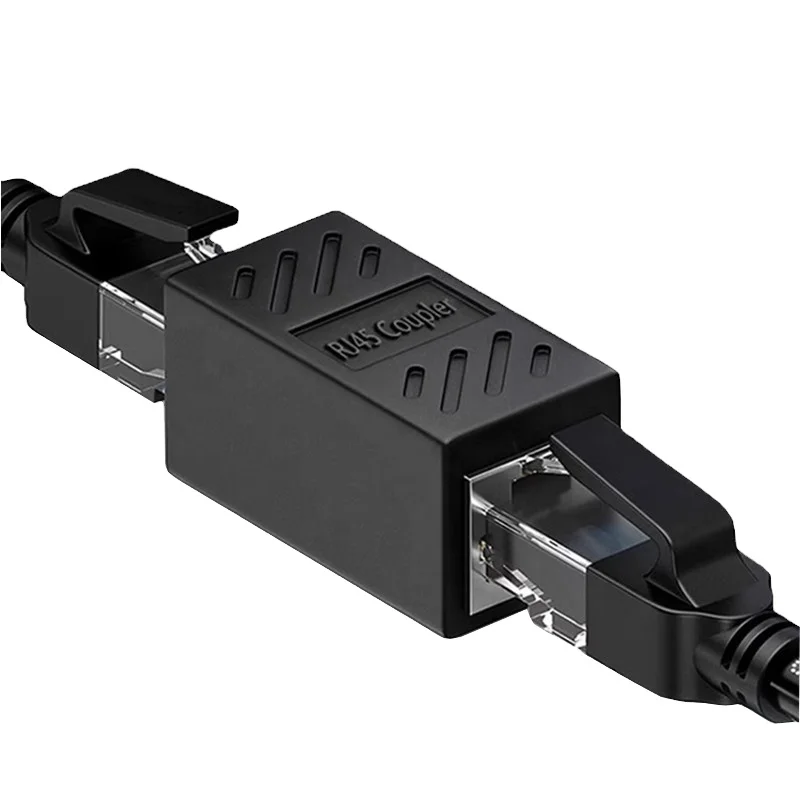RJ45 Ethernet Network Cable Adapter Ethernet Shield Extender Gigabit network two-way connector Inline coupler