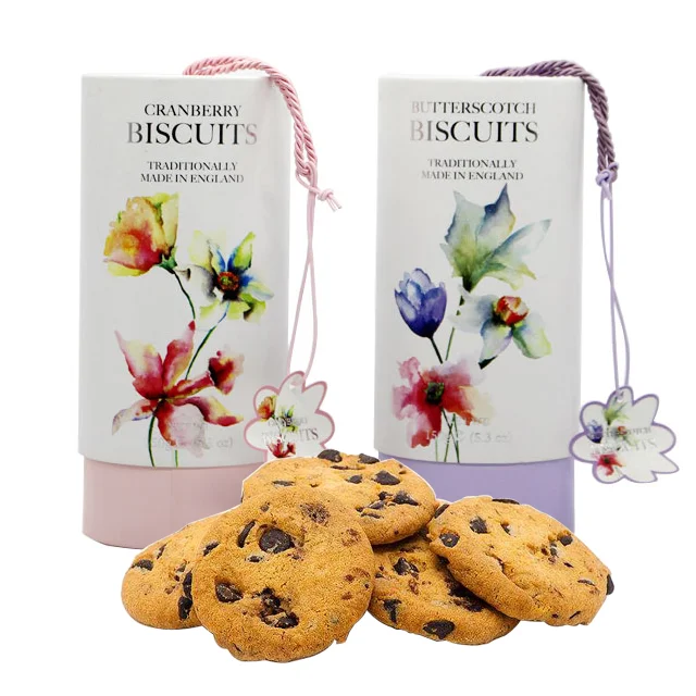 Food-grade airtight customized bakery biscuit Cookie Packaging white Kraft Paper Box