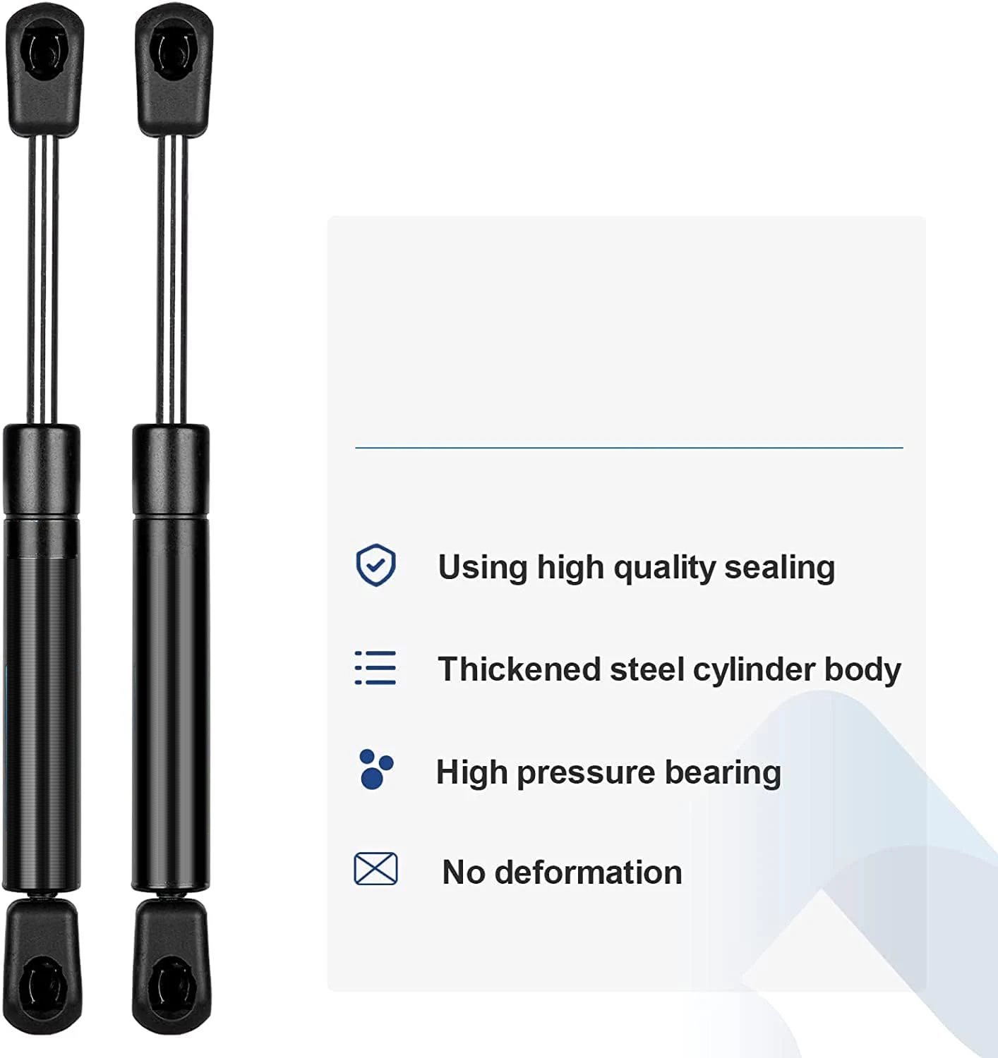 C1618354 7.5 inch 70lb Gas Struts Springs Shocks Lift Supports for Harbor Hatch Lid Storage Lid Truck Tool Box Cabinet Door