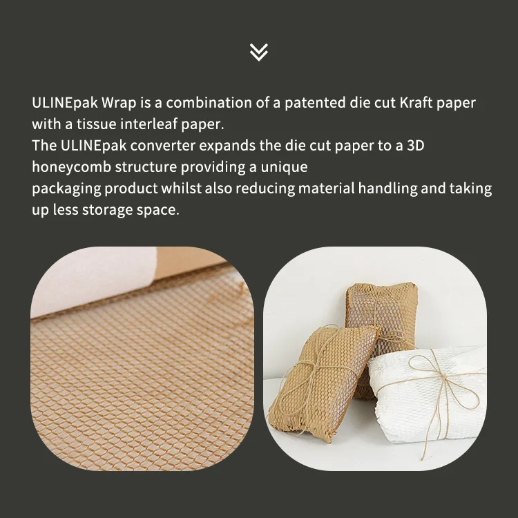 Wholesale Customization Honeycomb Corrugated Bubble Paper Wrap