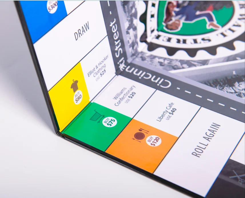 Custom Printing Boardgames Adult Kids Board Games Juegos De Mesa Family Paper Playing Card Game For Children