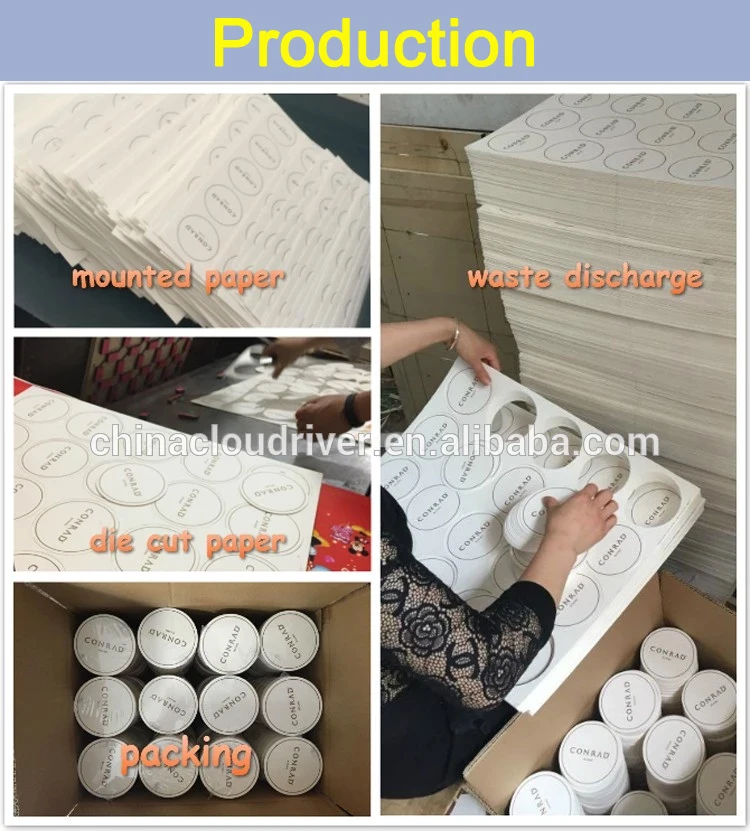 Custom Logo Printed Drink Cardboard Coaster Absorbent Paper Coaster For Hotel / Home / Bar