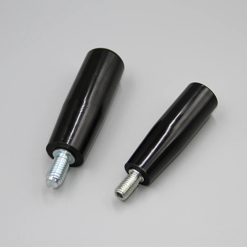 HZ.103003 mechanically operated black bakelite thread rotary grip handle