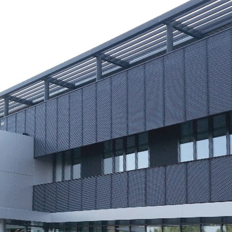 Decoration External Exterior Aluminium Perforated Facade Interior Wood Aluminum Curtain Wall Cladding For Facade