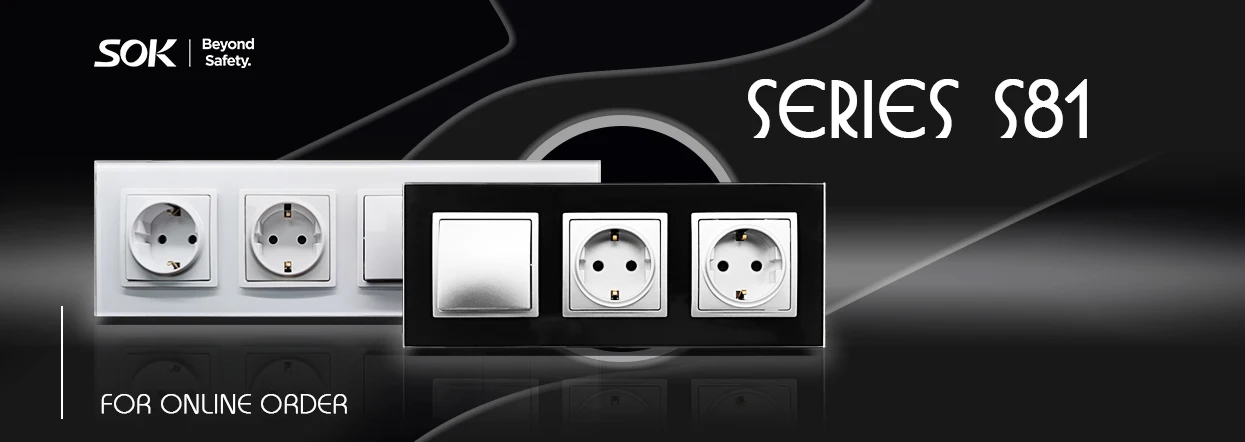 1 gang French Power Outlet without hanger Screw Terminal wall socket 16A with protect door  wall socket