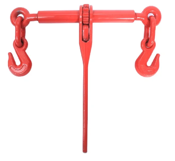 Chenli wholesale ratchet type load binder painted red hardware rigging fittings