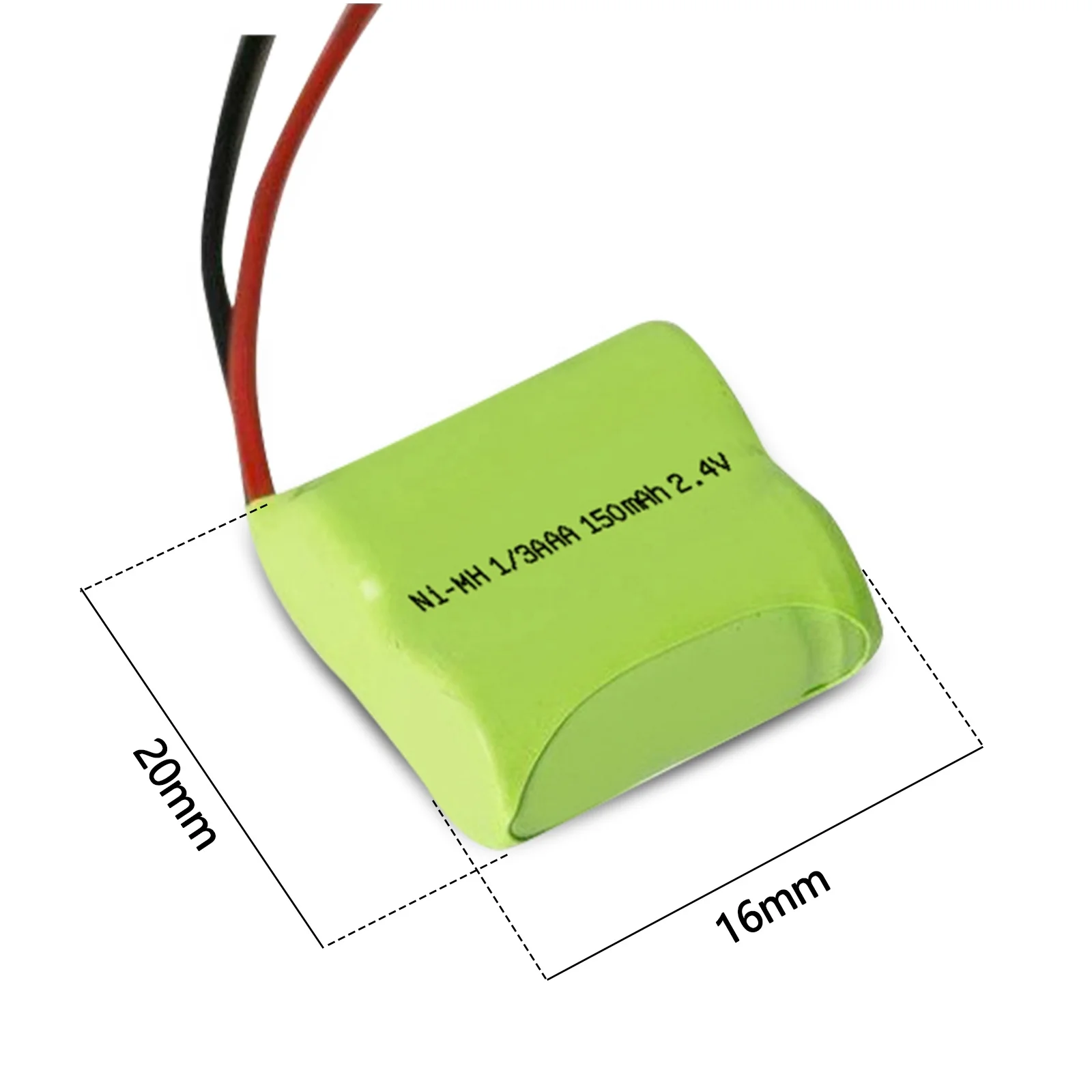 nimh 1/3AAA 150mAh 2.4V Rechargeable Battery Pack batteries aaa batteries For GP - 17AAAH GP - GP17AAAH Sanyo - N-50AAA