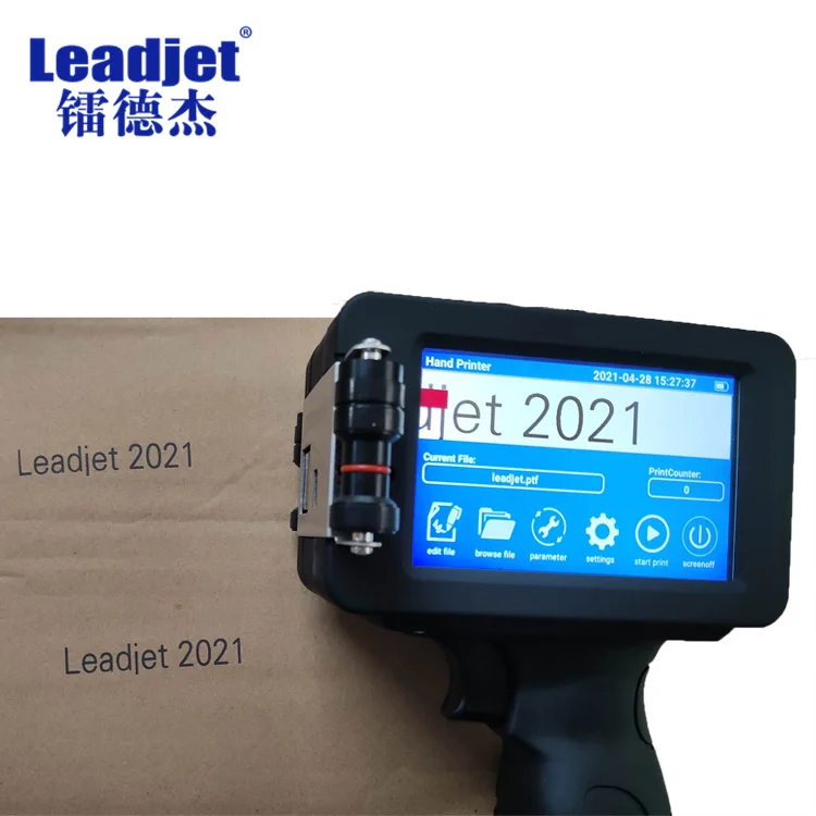 Portable handheld printer industrial thermal inkjet printer hand ink jet printer