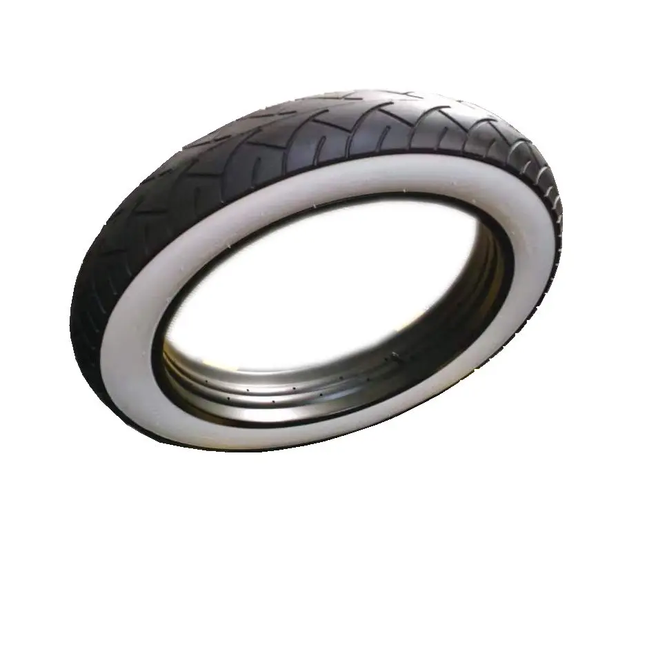 24X5.0 Road Fat E Bike Tire / Aluminum Frame Bike Tire / MTB Black Color White Wall Bicycle Fat Tire