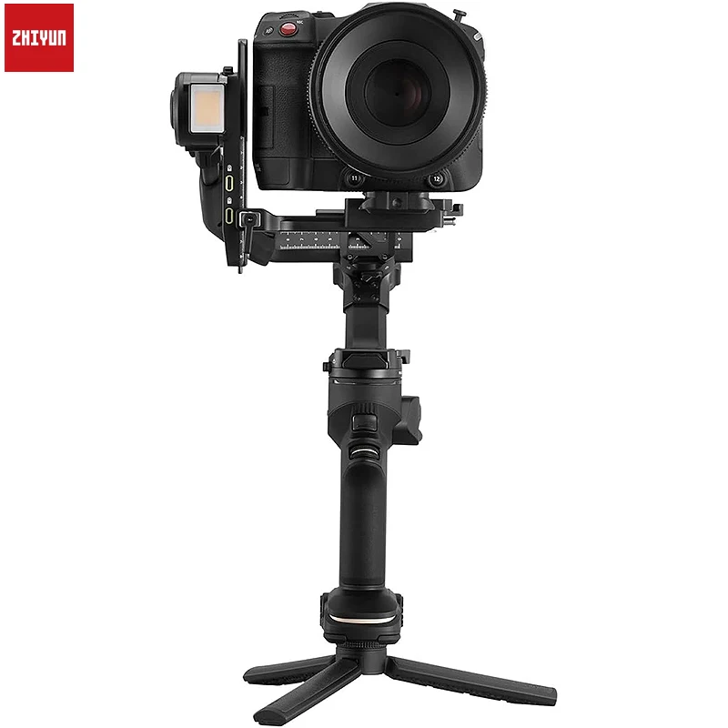 Zhiyun Crane 4 professional DSLR Cinema Camera Camcorder 3 Axis Gimbal Stabilizer for Sony Canon Nikon BMD 4K 6K