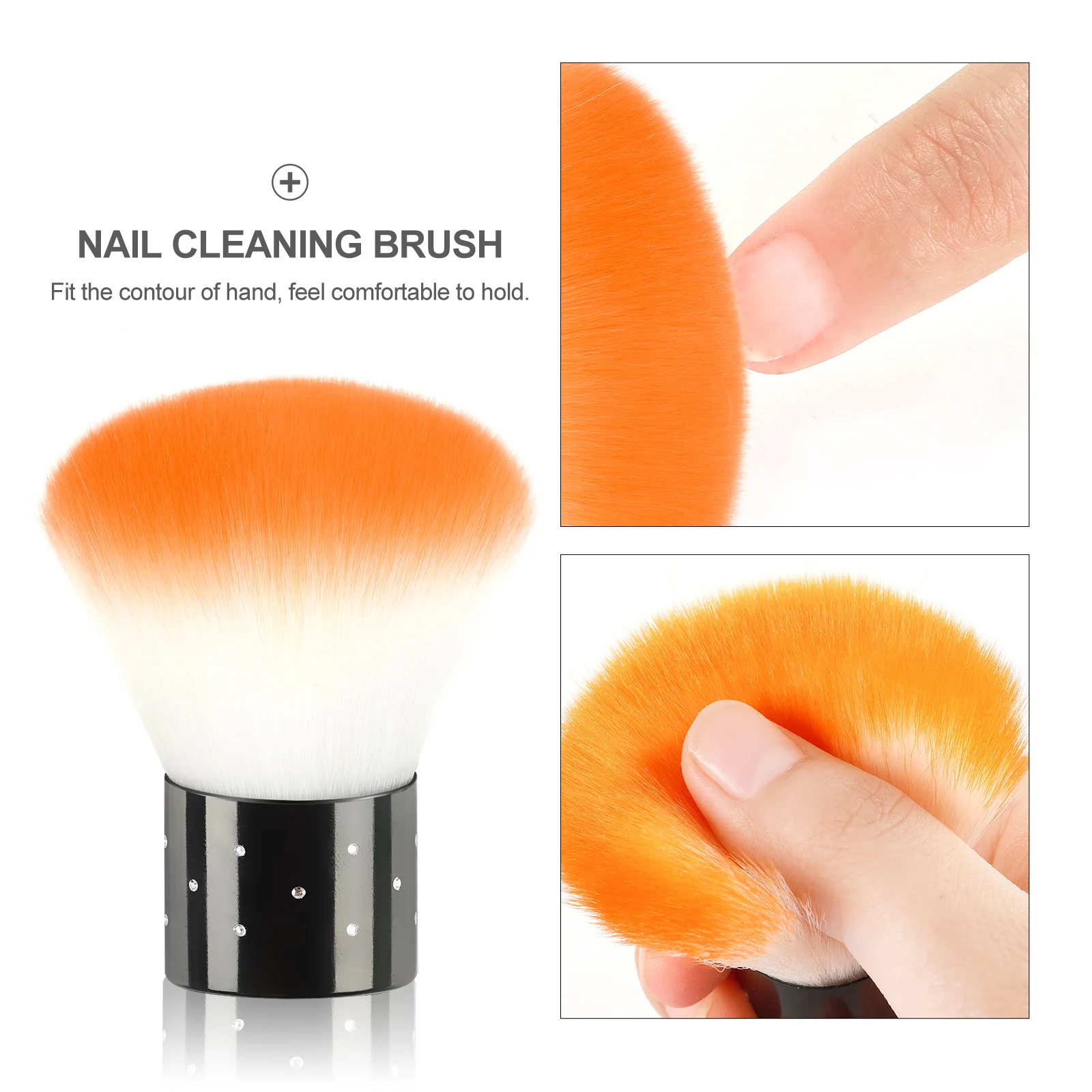 OEM ODM Plastic Bristle Nail Dust Brush for Professional Nail Art DIY Finger Beauty Makeup Nrush Hot Selling High Quality