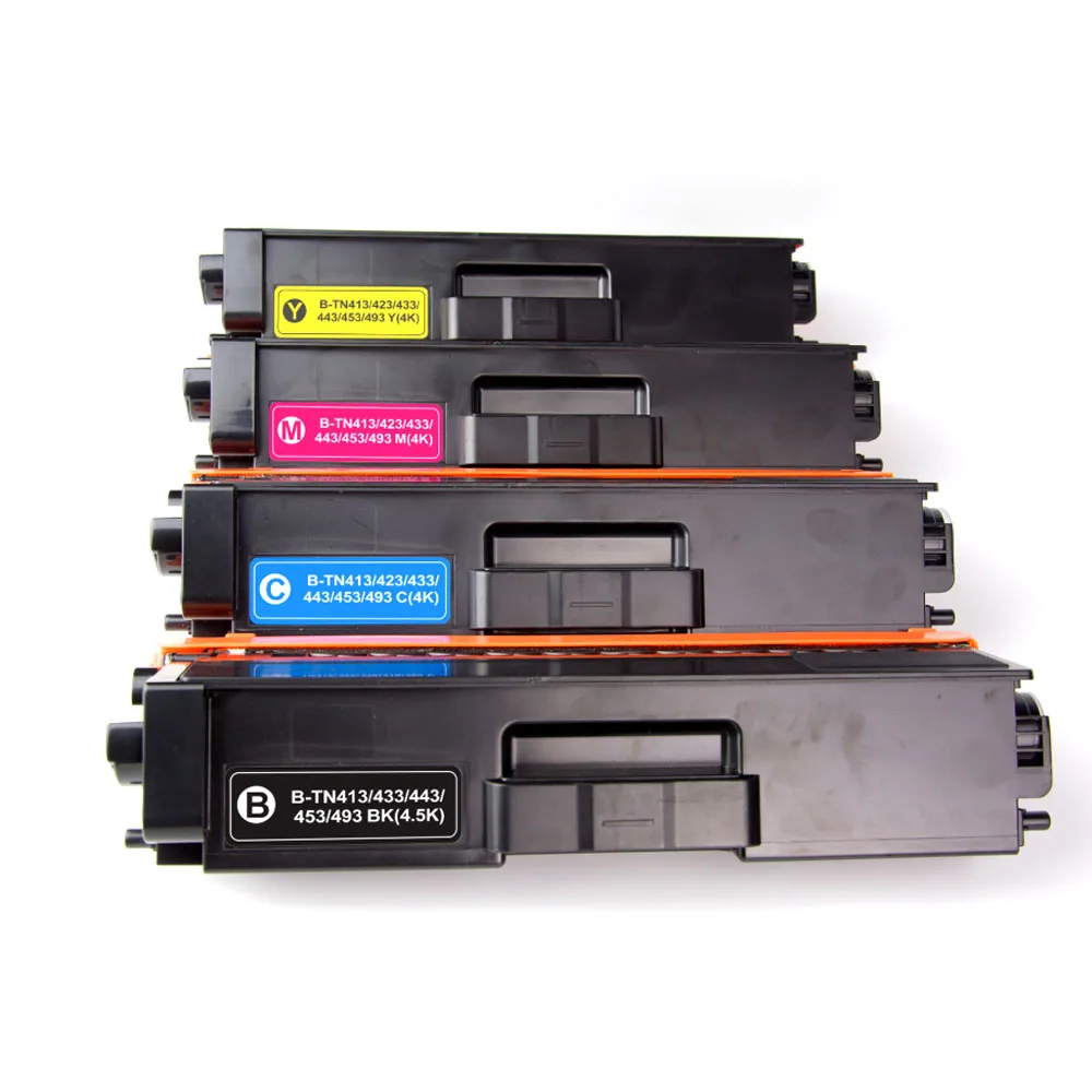 Brother TN413 TN423 TN433 TN443 TN493 тонер-картридж для принтера L-L8260CDW/HL-L8360CDW/HL-L8360CDWT/HL-L9310CDW/м