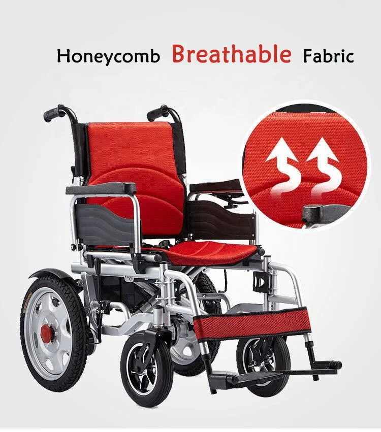 Hot sell foldable electric motorized wheelchair prices