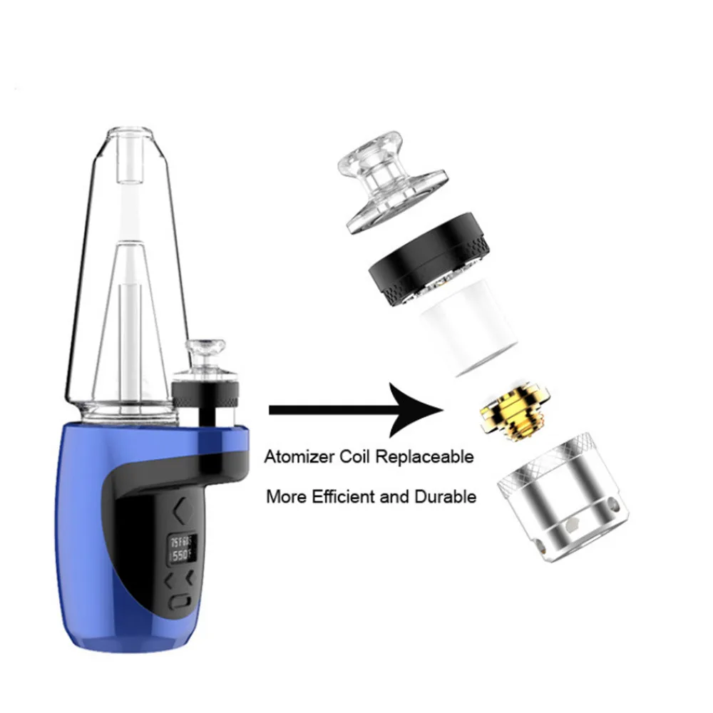  Smoking Accessories Wax Pens Vaporizer Dabrig T2 Electric Dab Rig Water
