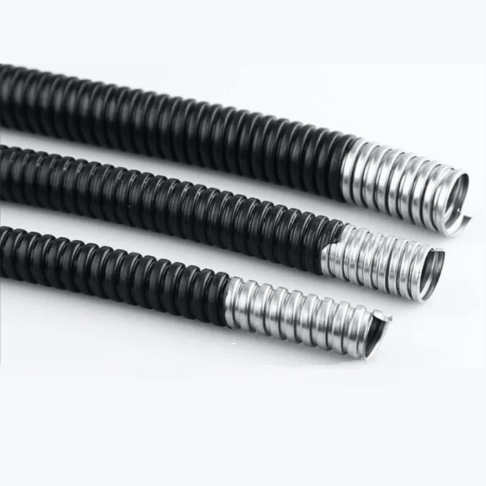 4mm Od 6mm Waterproof Metal Corrugated Galvanized Steel Pvc Coated Flexible Conduit