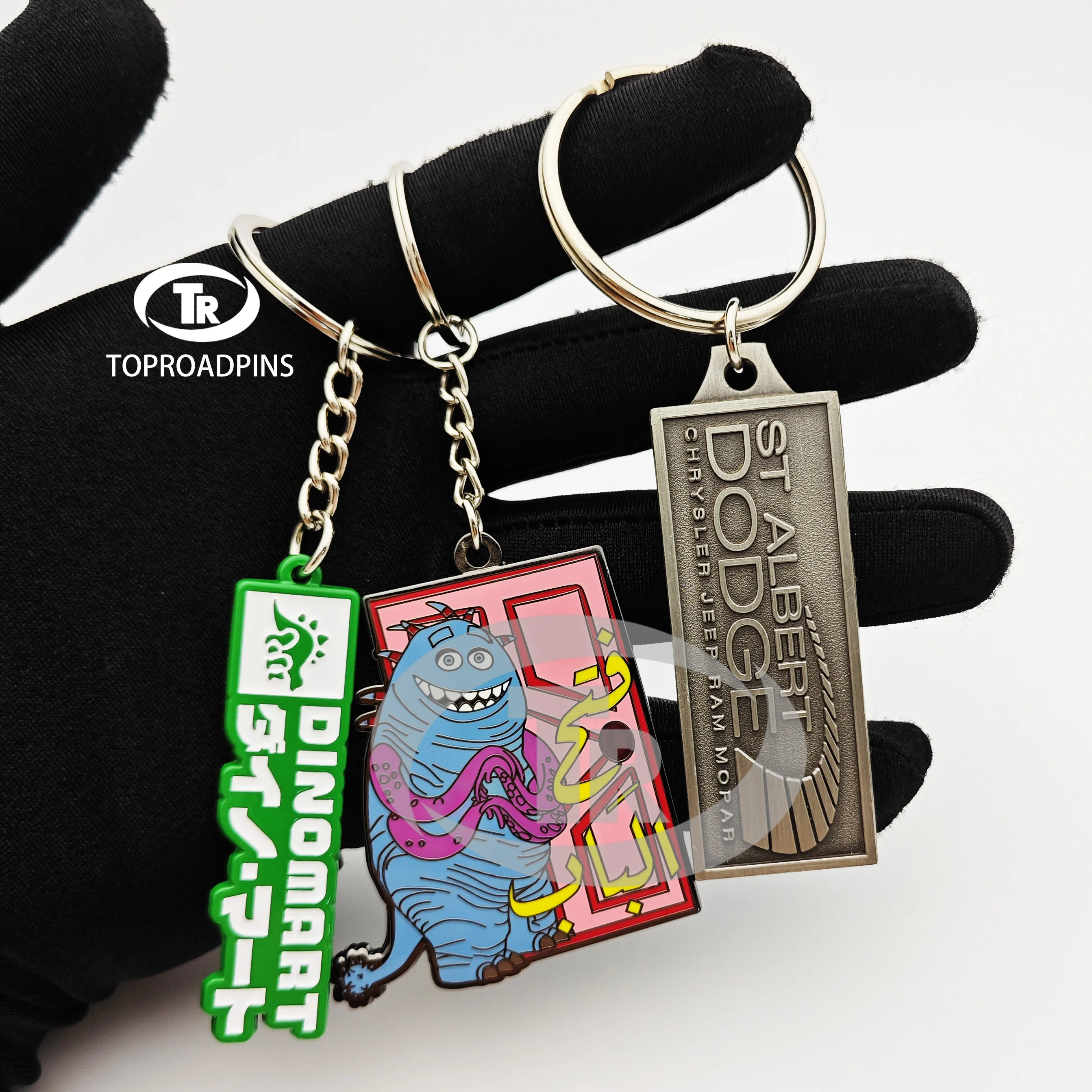 Personalized Free Design New Creative Traditional Luxury Gift Cute Monkey Metal Keychain