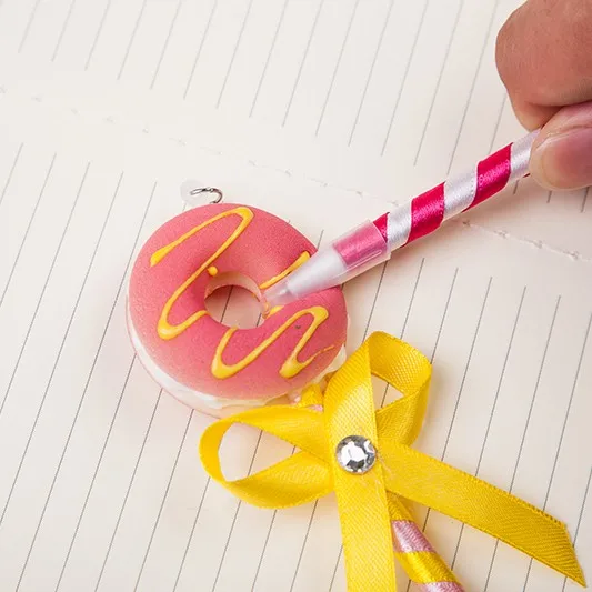 Корея канцелярские творческий конфеты форма ручка Красивая Шариковая ручка для детей Рождественский подарок