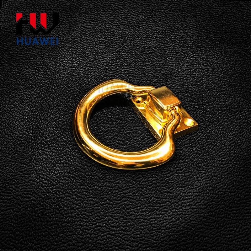 HUAWEI Furniture Hardware Classic Antique Dining Chair Door Knocker Dresser Wardrobe Cabinet Medusa Head Metal Ring Handle