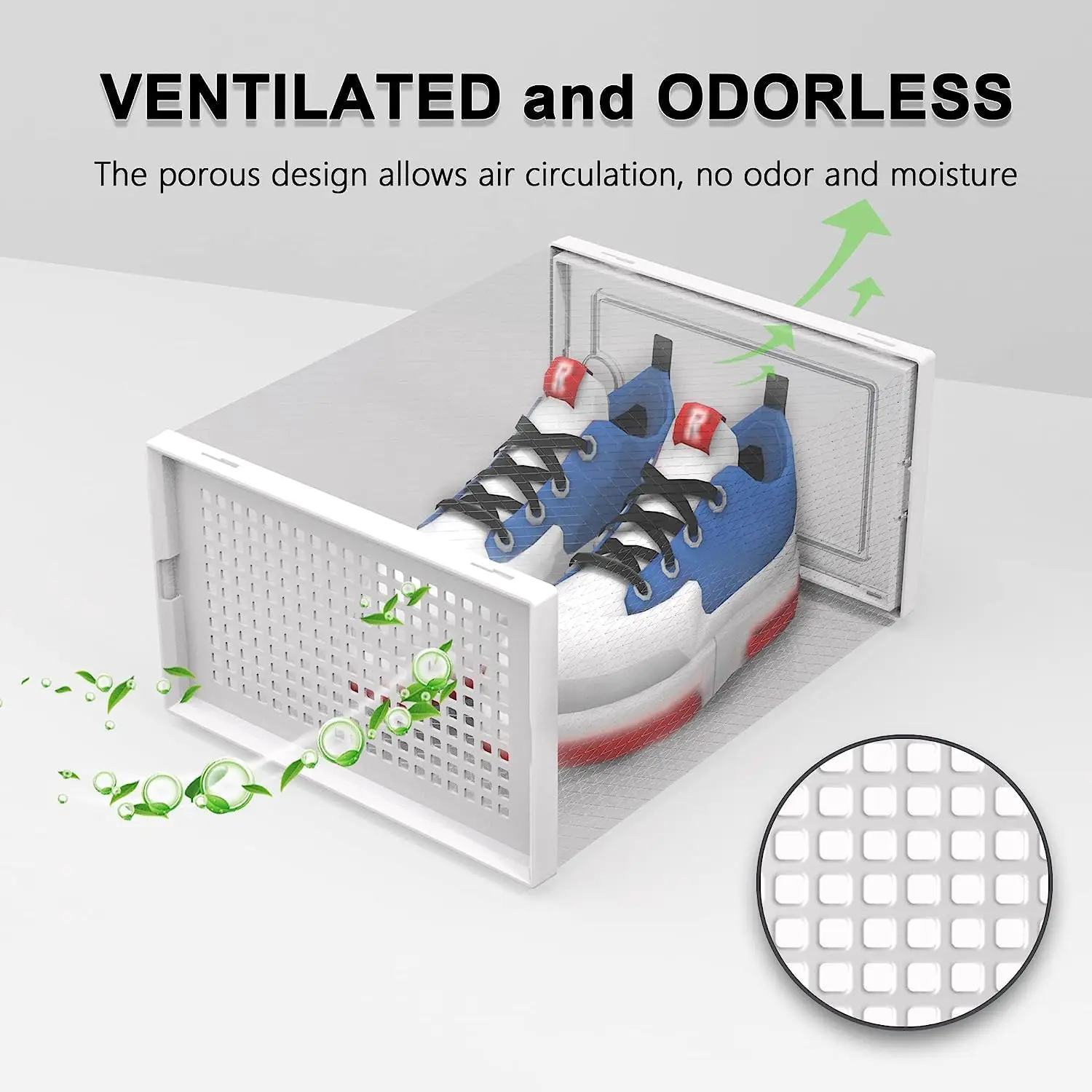 Household Shoe Organization Front Door Cheap Plastic Shoe Box Dust Proof Shoe Rack Storage