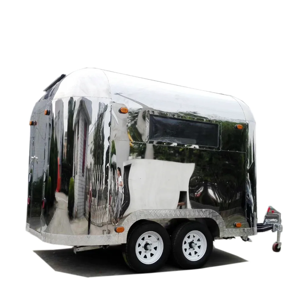 Factory Price Popular Street Catering Trailer Mobile Food Truck, Food Trailer with CE