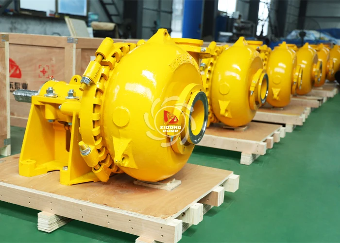 ZG-6/4D 4inch bare sand gravel pump match with motor or diesel engine for sand dredging
