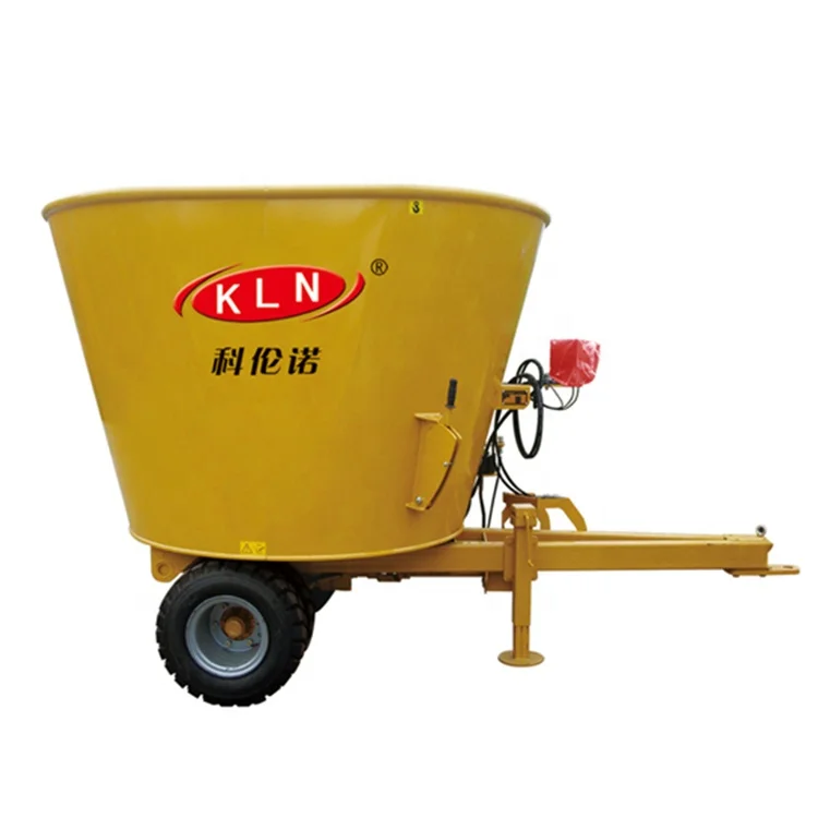 High strength 6CBM cattle goat small sheep stationary tmr feed mixer wagon machine for sale