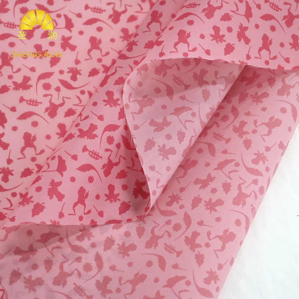 No MOQ Customized PVC Coated Waterproof Cartoon Digital Printing Oxford Fabric