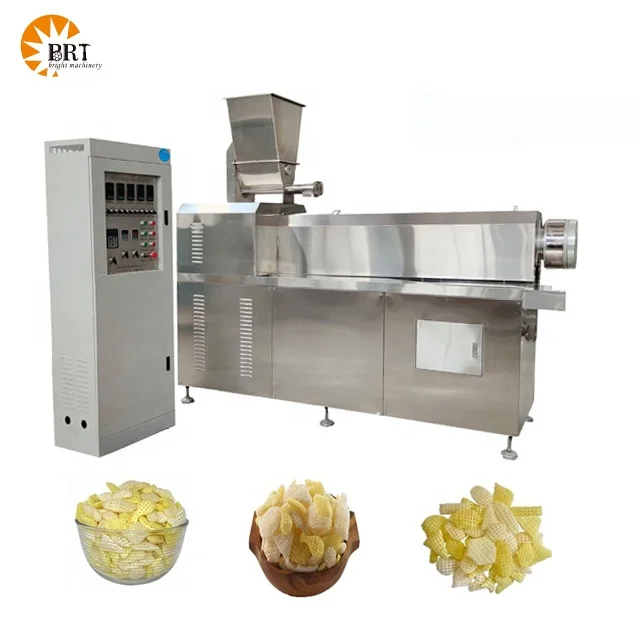 3D-машина для производства фриумов papad pani puri полностью автоматическая производственная линия имеет Одношнековый станок
