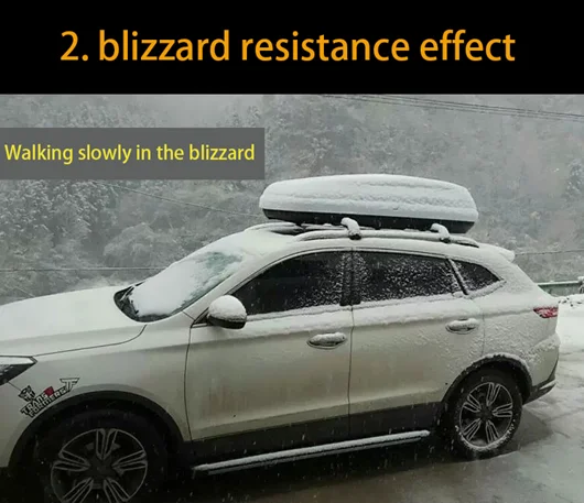 high capacity outdoor roof box anti-ultraviolet dual side car roof box China supplier