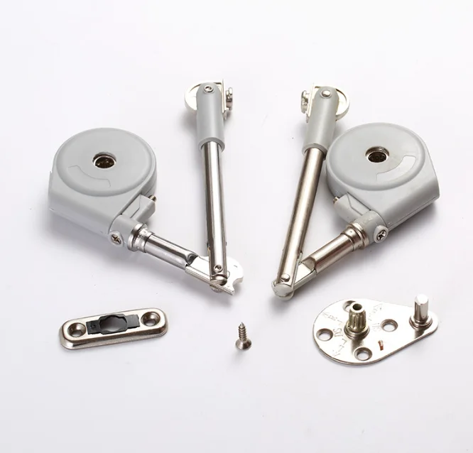 Hydraulic Cabinet Lift Support Rod Flip Hinge Tatami Soft Close Lid Stay Flip Hinge For Toy Box