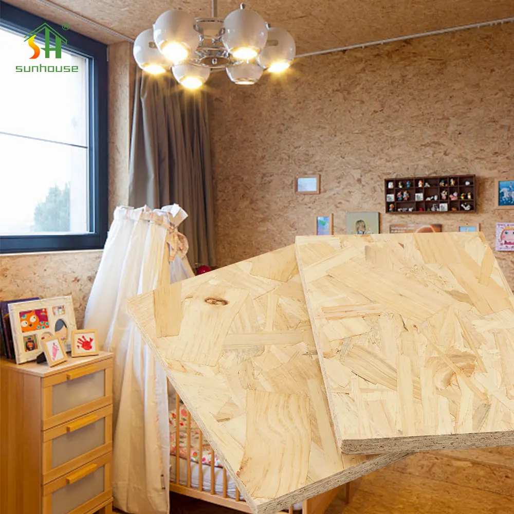 High Quality Customized 2024 18Mm Standard  Waferboard Anti-Termite Osb Board For Indoor