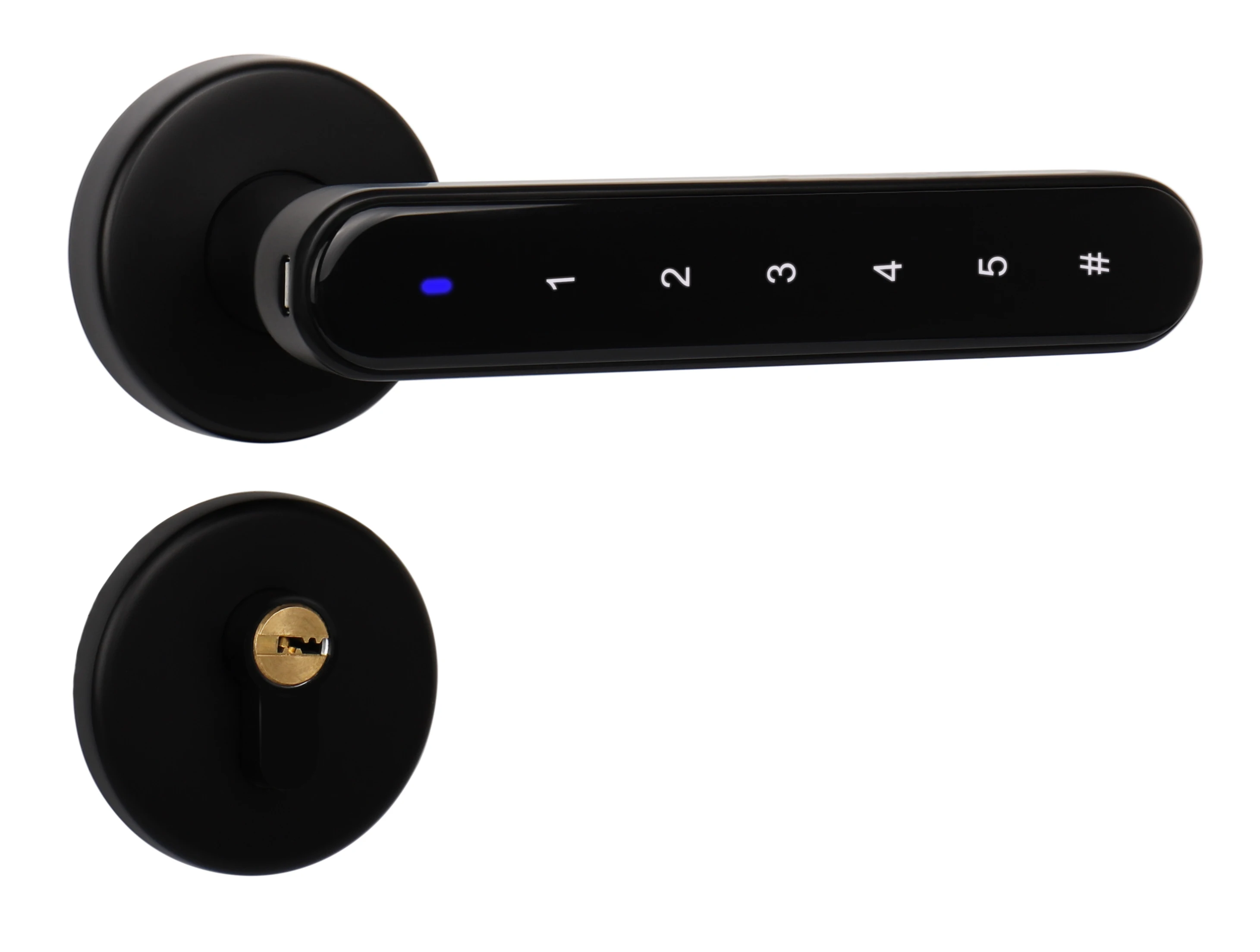 
New design split room bedroom digital password TT lock 