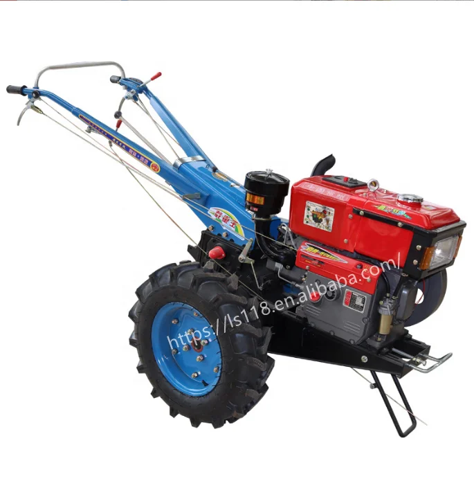Walking tractor direct sales rotary tiller multifunctional agricultural diesel 2-wheel drive 4-wheel drive in dry land and paddy