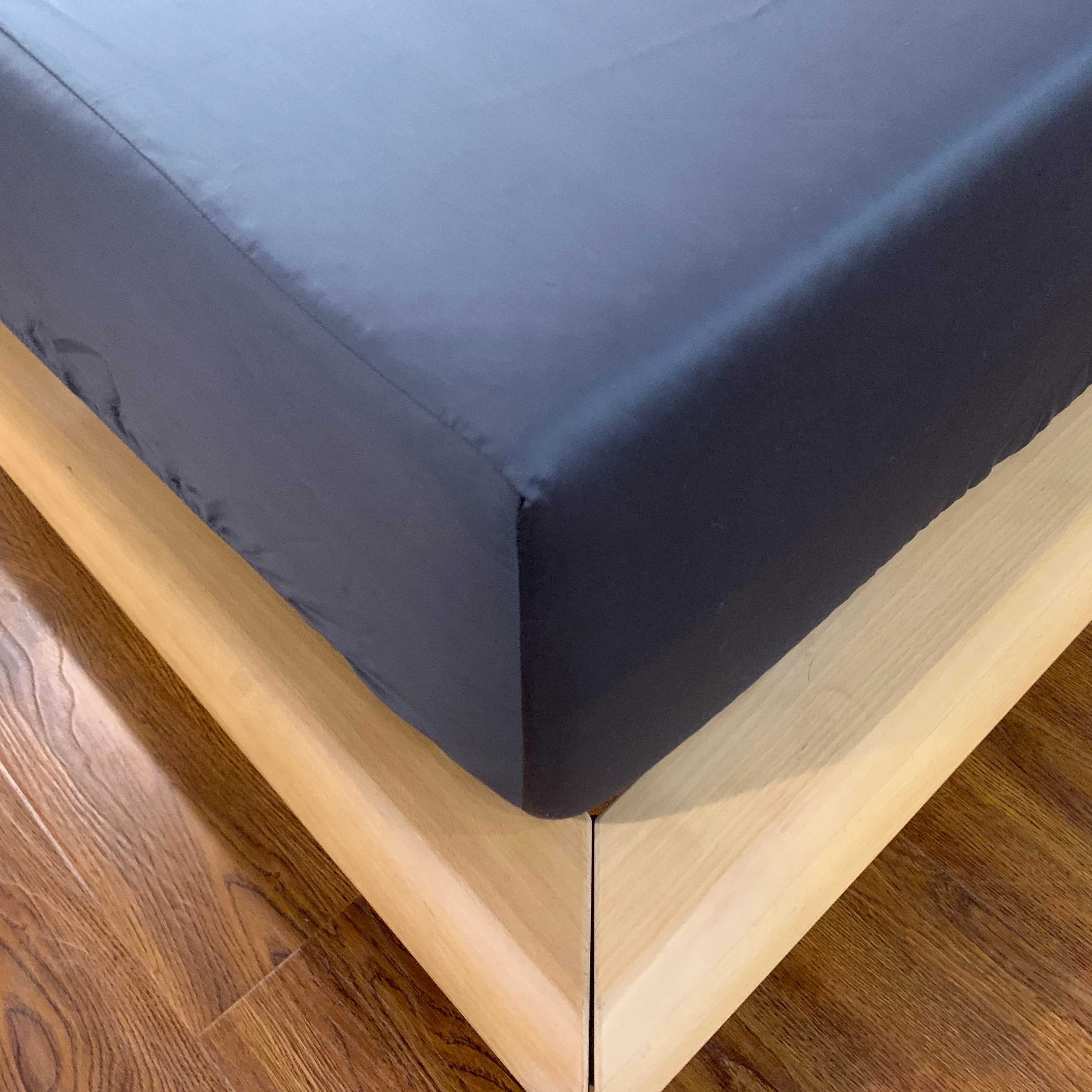 Queen Grey 100% Bamboo Sheets - Cooling Bed Sheets Set Queen Up to 16 inches Mattress, Deep Pocket Sheets Set 4pcs Queen