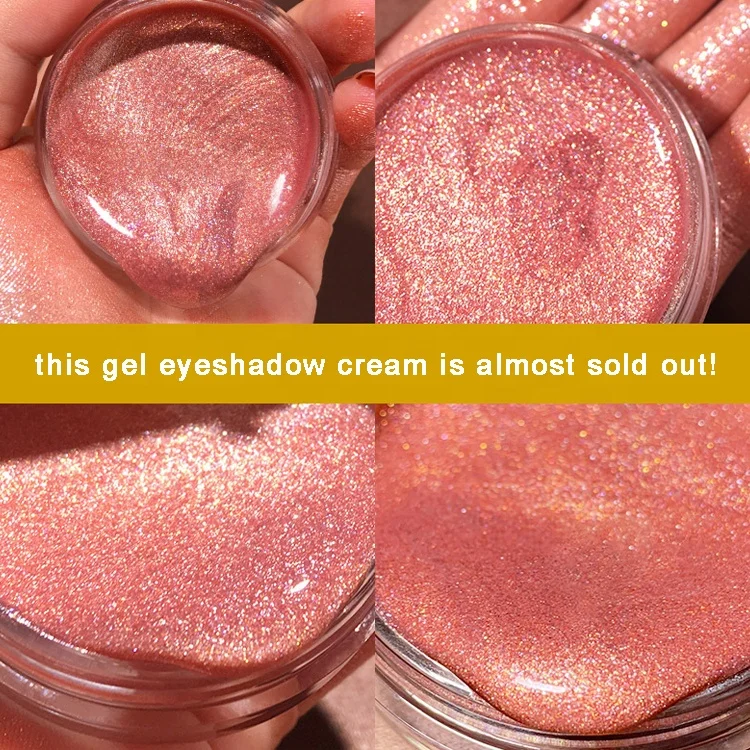 Wholesale new 6 color pearl matte mashed potato sequins eye shadow