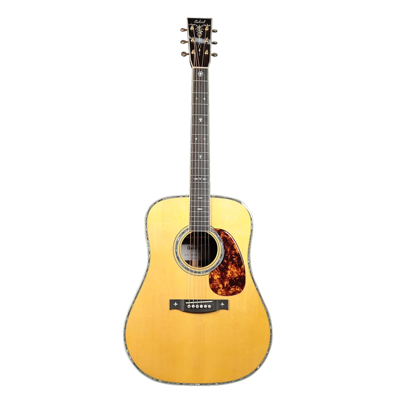 Gabriel Factory  Professional Customization GR-65W All Solid Rosewood Single Board Sitika Spruce Wood Acoustic Guitar Wholesale