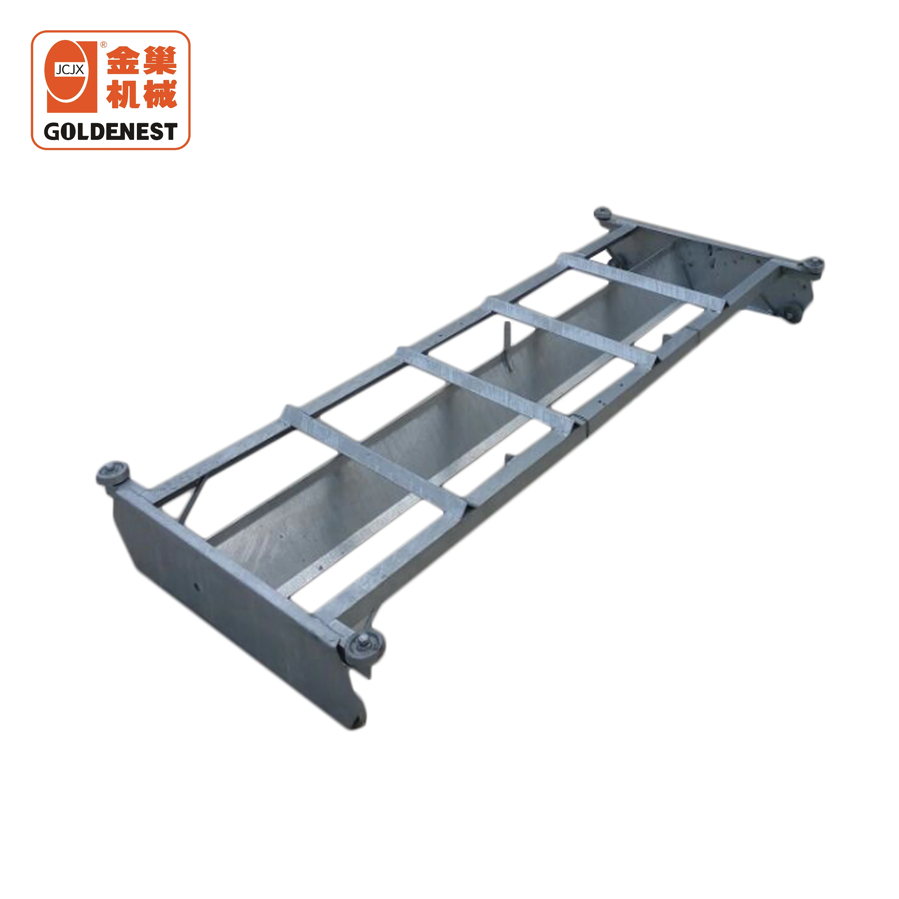 Manure cleaning scraper with hot galvanized material scraper