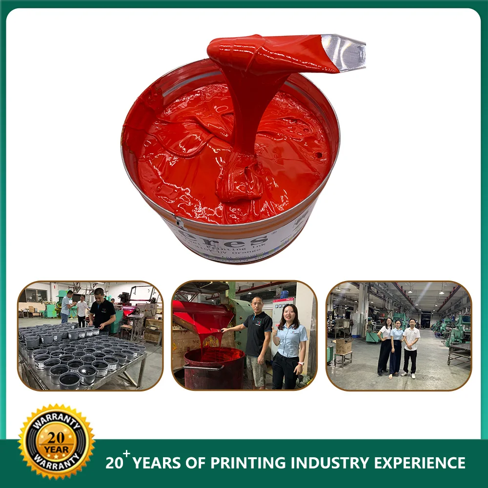 Ceres UV LED  offset ink for Sheet-fed printing