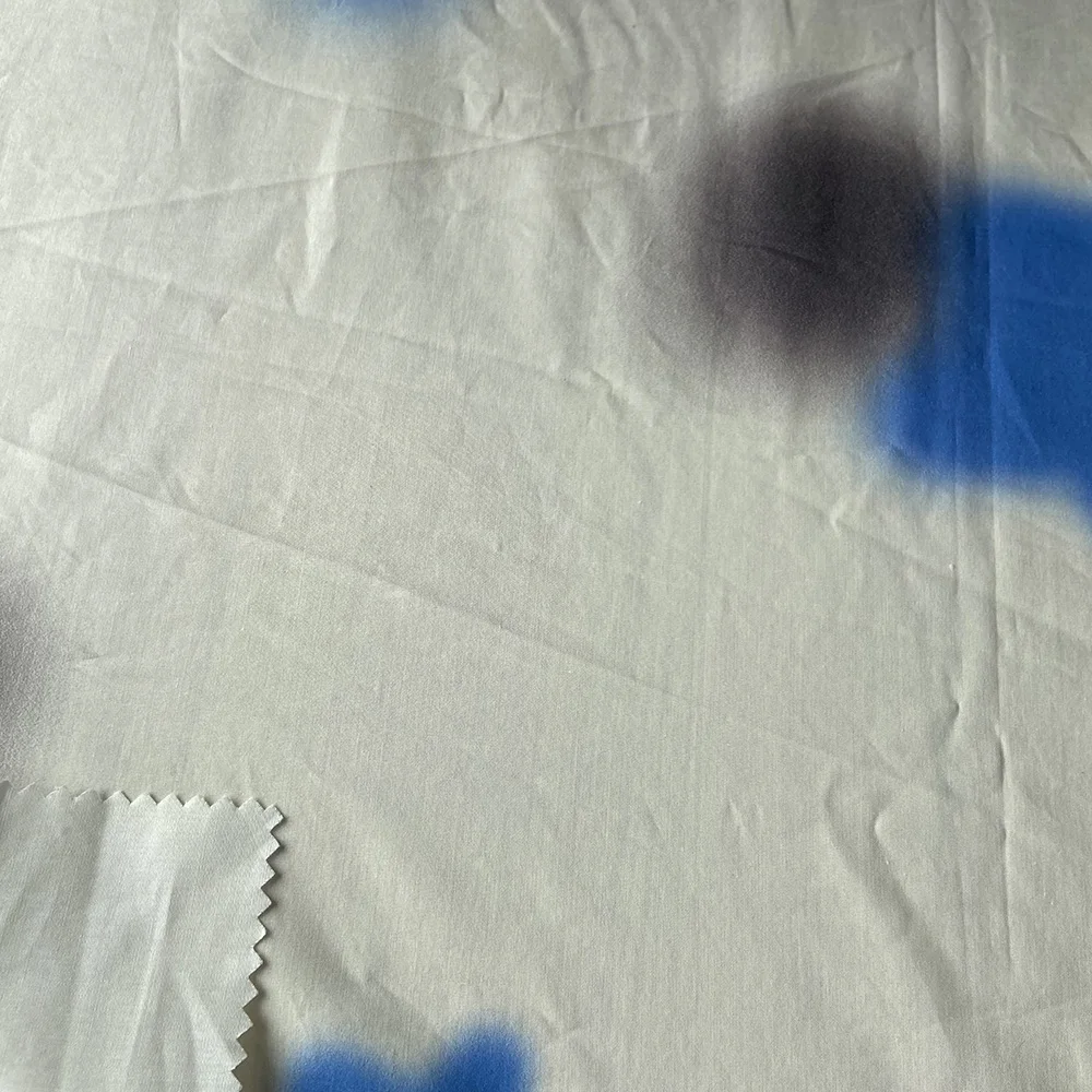 China supplier 100% cotton High density Balinese yarn teaching code printed fabric (Star)