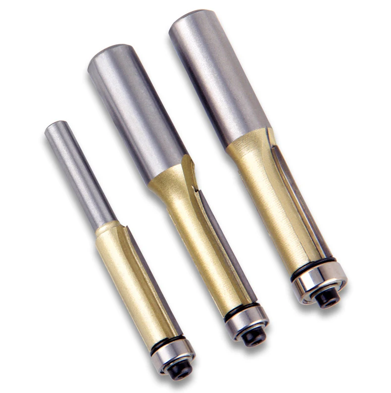 Концевая фреза SongQi TCT с подшипником для обработки древесины ДВП