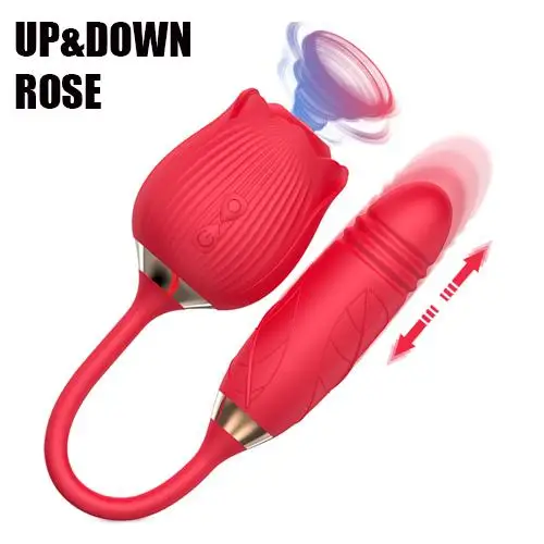 LeXiang clit sucker rose vibrator women vibrator adult sex toys rose vibrator rose rose vibrator 2 in 1