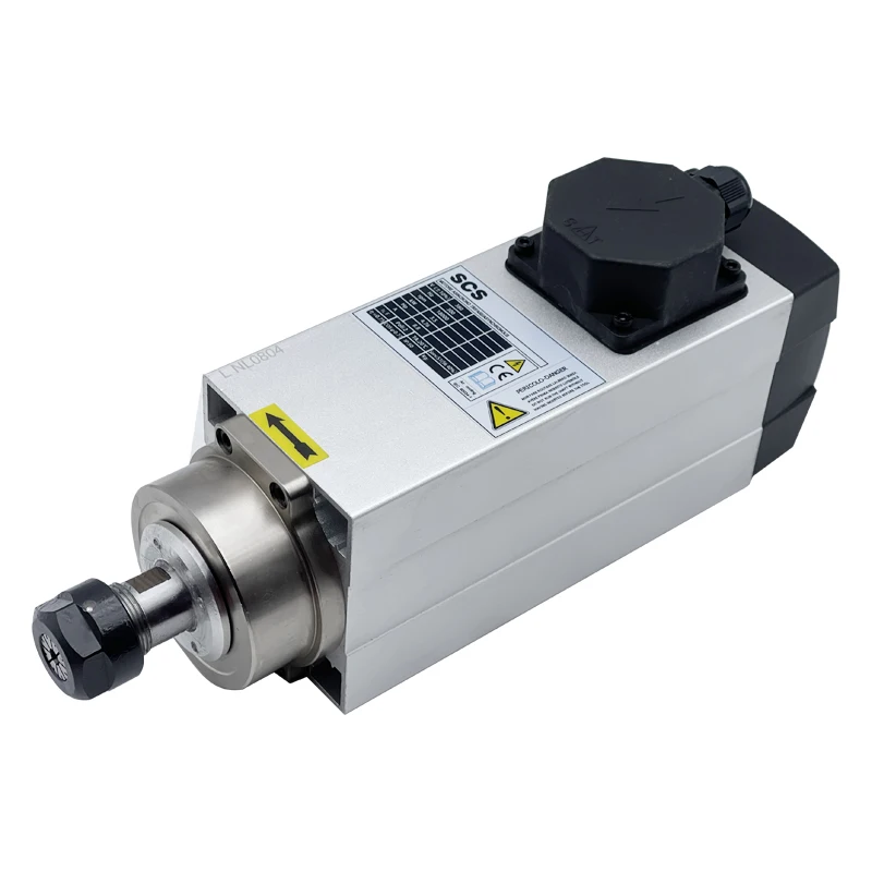 gdz80*73-1.5 80*73 220v engraving machine air cooled spindle motor with flange