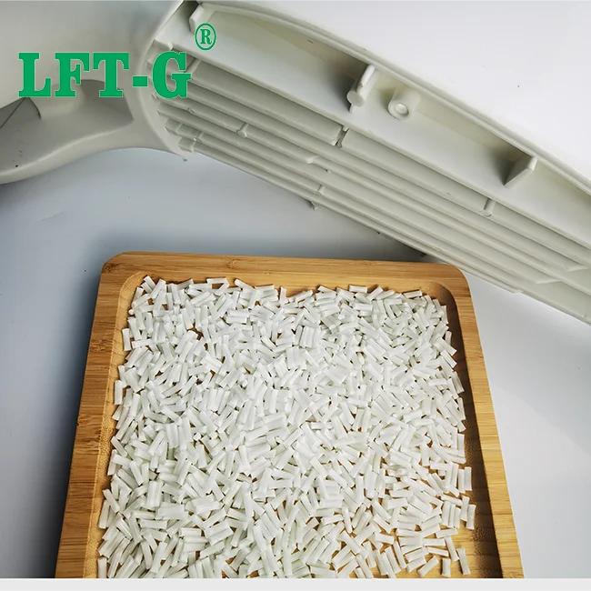 LFT high property pa6 virgin plastic raw resin with long fiber glass pa6 lgf20 for car Interior parts