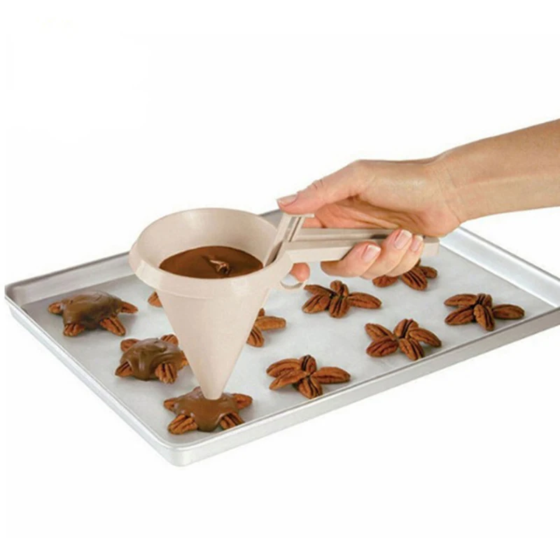 
Hot Baking Tools Adjustable Icing Snoep Trechter Chocolate Cake Mold Batter Dispenser Cream Cookie Cupcake Pancake Muffins 