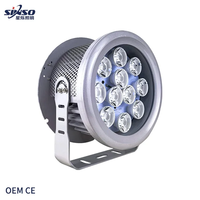 outdoor manual IP65 waterproof 1000M long distance suze canal searchlight led