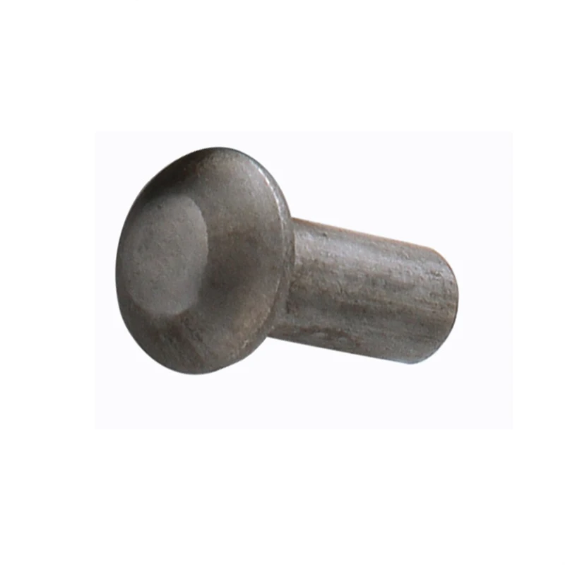 R-01 Customized metal round head rivets GB standard solid iron blind rivet