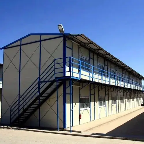 Temporary Construction House Color Steel Plate House Supply Quick-Assembled Container House